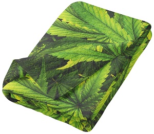 Ręcznik Puntime Cannabis - pamiętaj, żeby go nie palić!